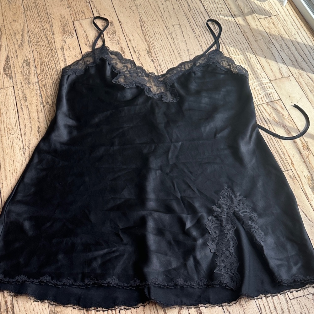 Y2K Victorias Secret Vintage Slip Dress Silk